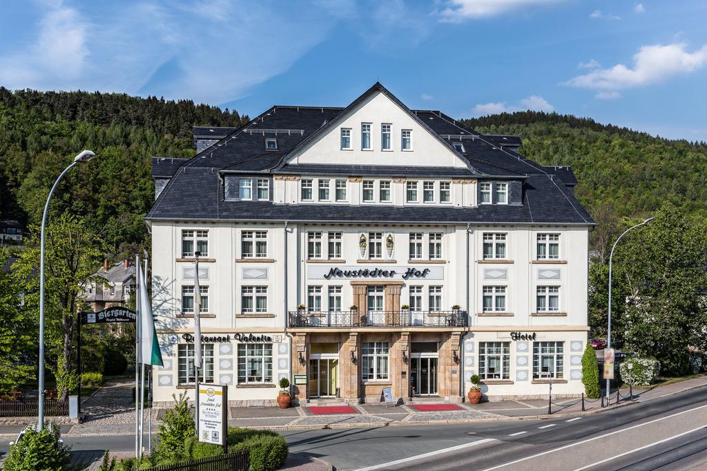 Hotel Neustaedter Hof Schwarzenberg  Esterno foto